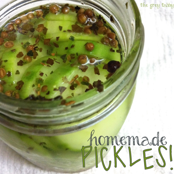 Homemade Pickles!